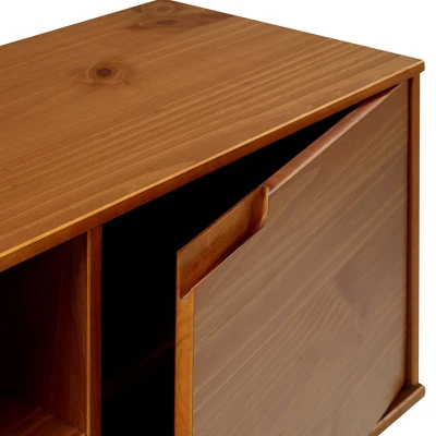 Solid Wood Mid-Century Modern TV Stand For TVs Up To 80" - Saracina Home - Image 13