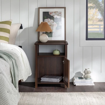 Georgia Single Door Storage Nightstand - Saracina Home - Image 6