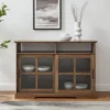 Leopold Window Pane Sliding Door Sideboard - Saracina Home