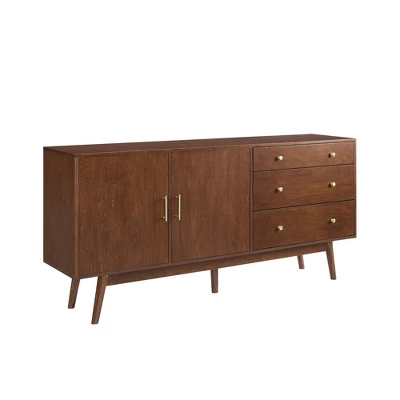 70" Mid-century Modern 3 Drawer And 2 Door Sideboard - Saracina Home - Image 6