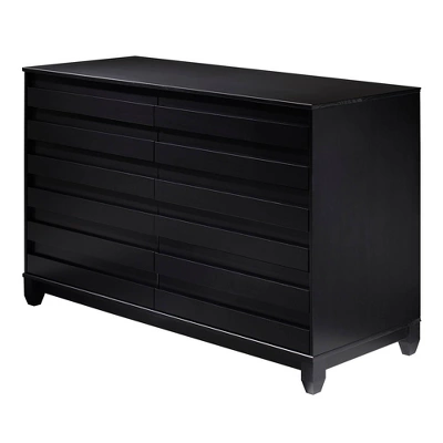 Ilya Solid Wood Modern Panel Front 6 Drawer Dresser - Saracina Home - Image 2