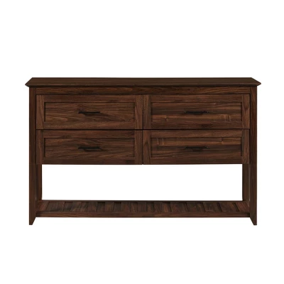 Transitional 4 Drawer Buffet - Saracina Home - Image 2
