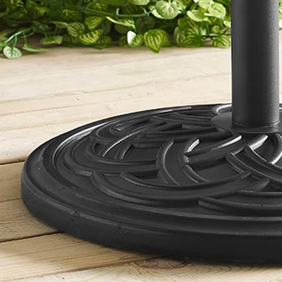 Carden Round Weave Umbrella Stand - Saracina Home - Image 3