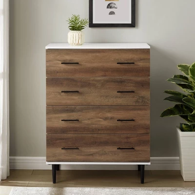 Higgins Modern Vertical 4 Drawer Dresser - Saracina Home - Image 9