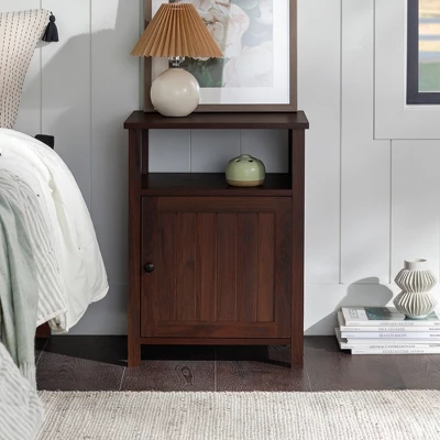 Georgia Single Door Storage Nightstand - Saracina Home - Image 3