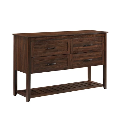 Transitional 4 Drawer Buffet - Saracina Home - Image 10