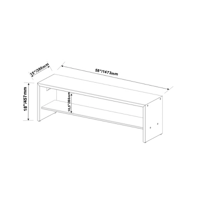 58" Solid Rustic Reclaimed Wood Entry Bench - Saracina Home - Image 4