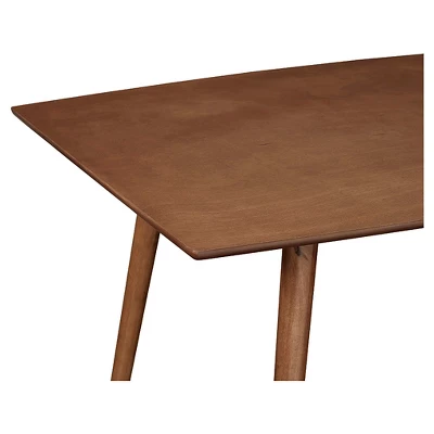 60" Mid-Century Rectangle Dining Table - Saracina Home - Image 2
