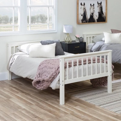 Twin Over Twin Solid Wood Mission Design Bunk Bed - Saracina Home - Image 7